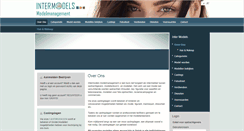 Desktop Screenshot of intermodel.be